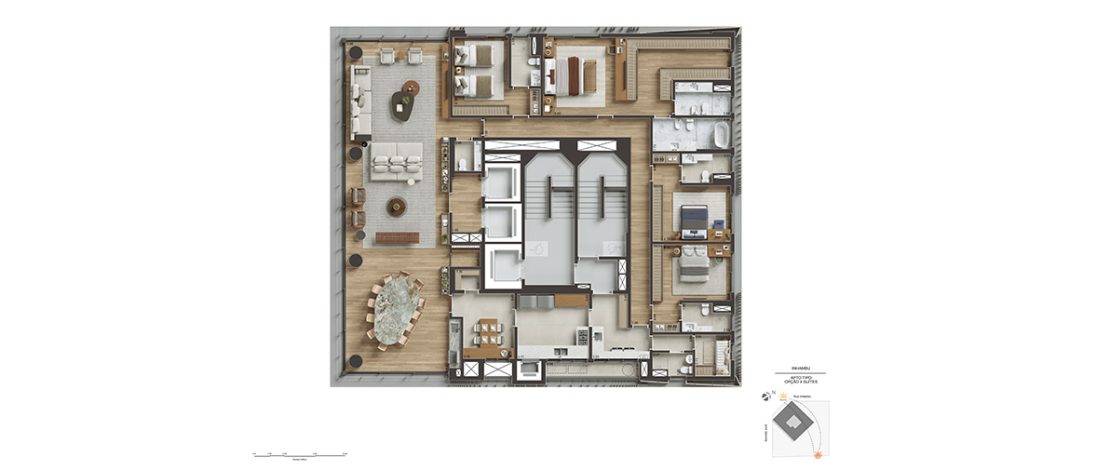 4 Suítes | 318 m²