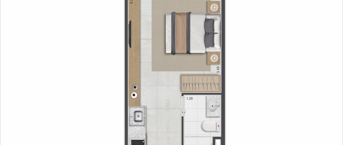 Studio 25m² | HIS-2